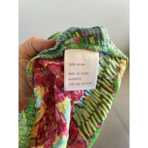 Women's Maxi Skirt Wrap Tropical Ruffles Fairy Boho Wedding Beach Hawaiian Med - Picture 8 of 9